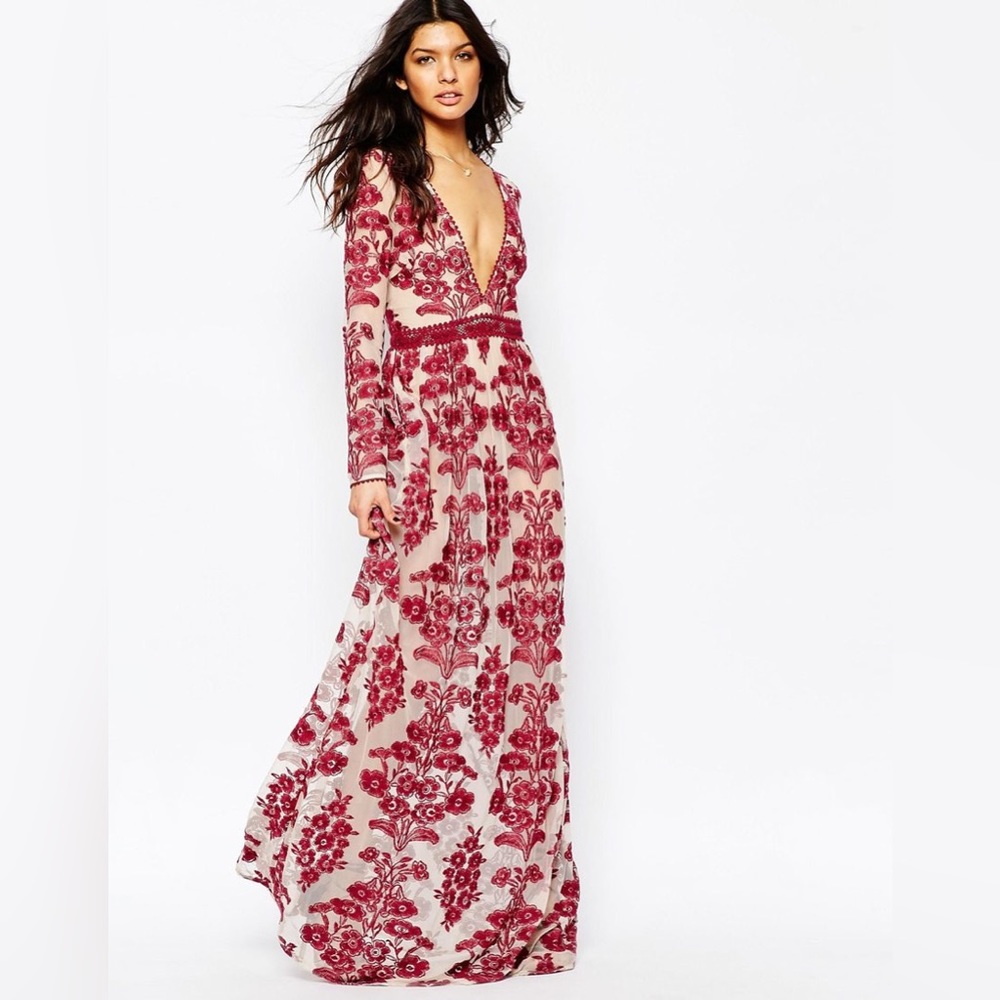 For Love and Lemons Temecula Maxi Dress